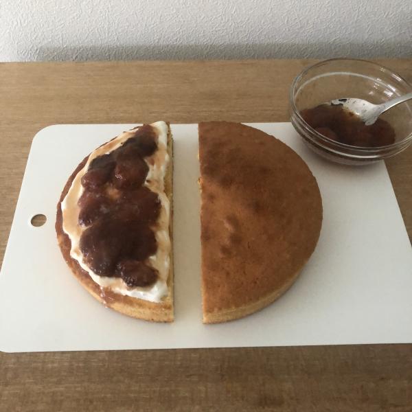 ケーキ断面 ケーキ断面